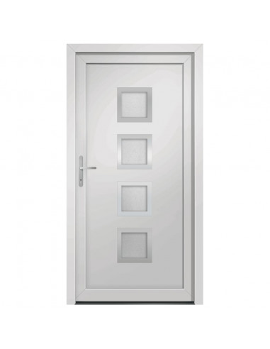 Porta Ingresso Bianca 108x208 cm in PVC