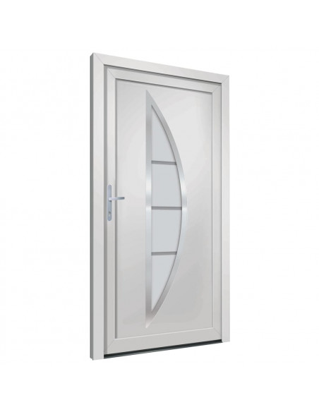 Porta Ingresso Bianca 98x200 cm in PVC