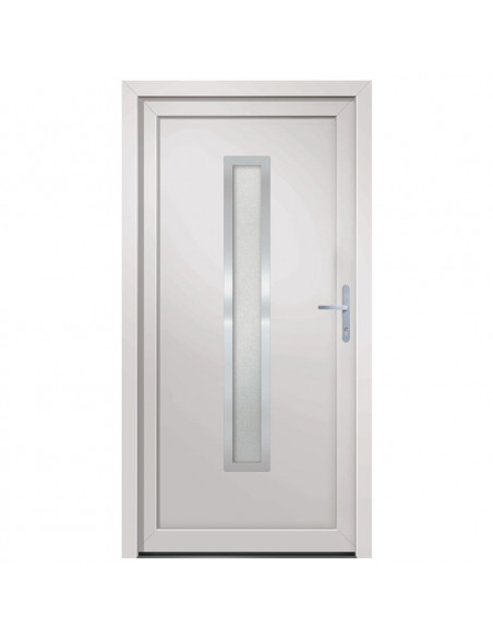 Porta Ingresso Bianca 98x208 cm in PVC