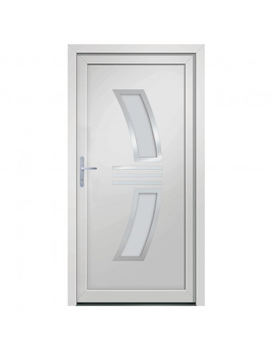 Porta Ingresso Bianca 108x200 cm in PVC