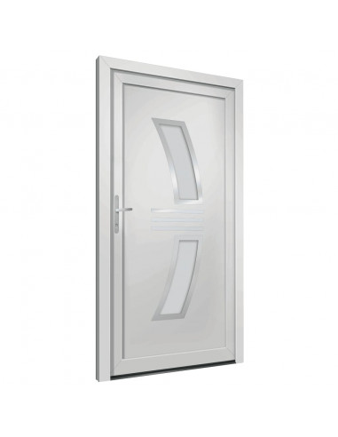 Porta Ingresso Bianca 108x200 cm in PVC