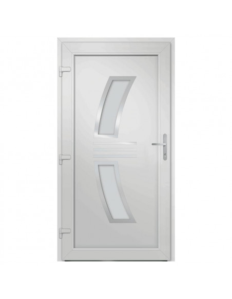Porta Ingresso Bianca 108x200 cm in PVC