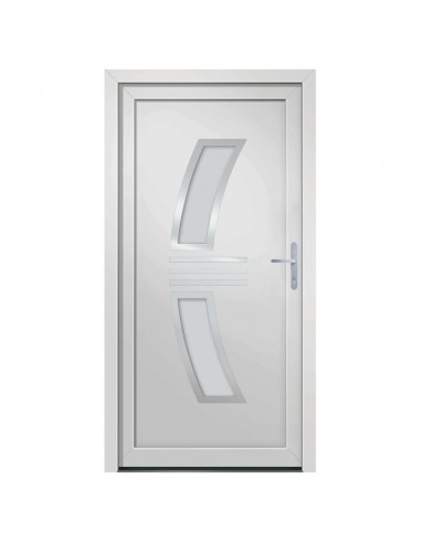 Porta Ingresso Bianca 108x208 cm in PVC