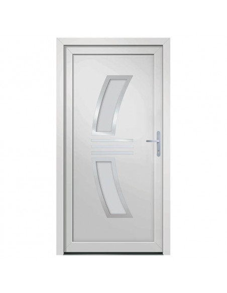 Porta Ingresso Bianca 108x208 cm in PVC