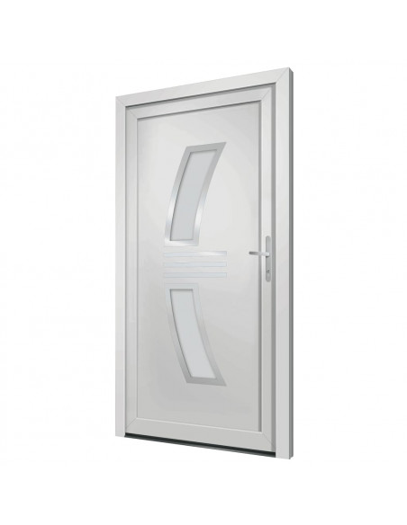 Porta Ingresso Bianca 108x208 cm in PVC