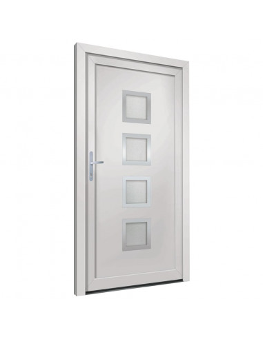 Porta Ingresso Bianca 88x200 cm in PVC