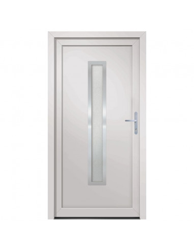 Porta Ingresso Bianca 108x208 cm in PVC