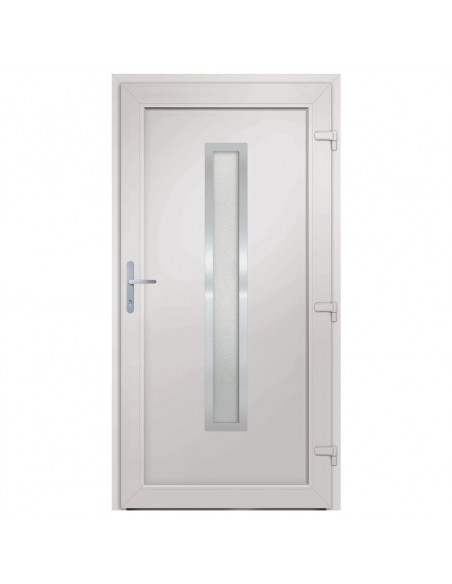 Porta Ingresso Bianca 108x208 cm in PVC