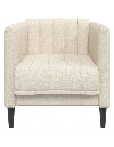 Poltrona Crema in Tessuto