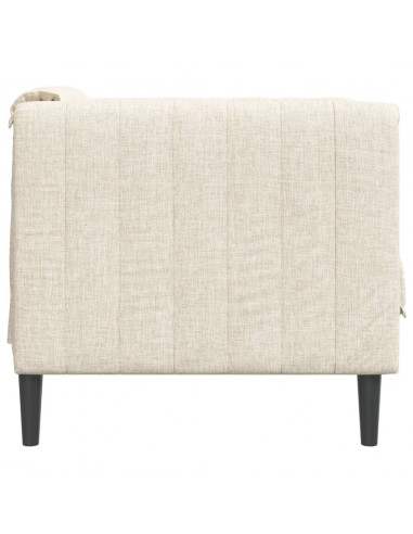 Poltrona Crema in Tessuto