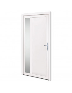 Porta Ingresso Bianca 108x208 cm in PVC 2