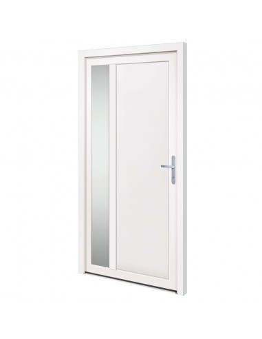 Porta Ingresso Bianca 108x208 cm in PVC