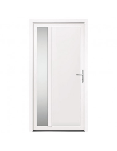Porta Ingresso Bianca 108x208 cm in PVC