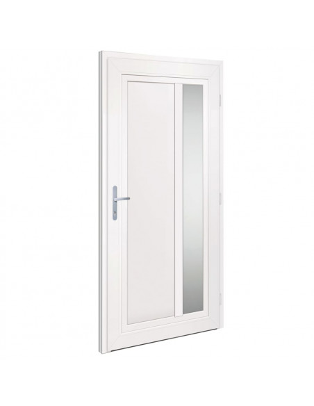 Porta Ingresso Bianca 108x208 cm in PVC