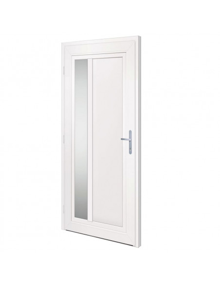Porta Ingresso Antracite 98x208 cm in PVC
