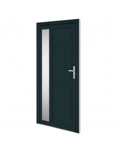Porta Ingresso Antracite 98x200 cm in PVC 2