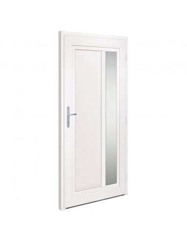 Porta Ingresso Antracite 98x200 cm in PVC