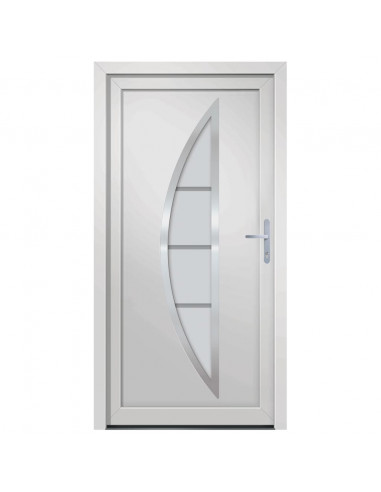 Porta Ingresso Bianca 98x190 cm in PVC