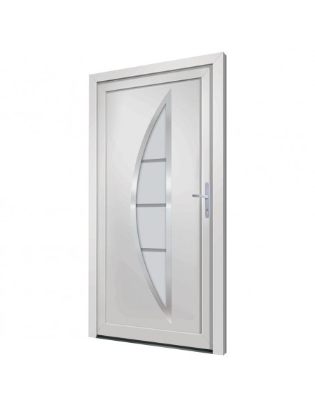 Porta Ingresso Bianca 98x190 cm in PVC