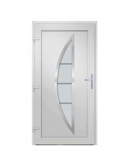 Porta Ingresso Bianca 108x208 cm in PVC