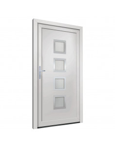 Porta Ingresso Bianca 98x200 cm in PVC 2