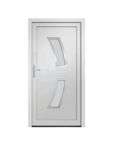 Porta Ingresso Bianca 88x200 cm in PVC