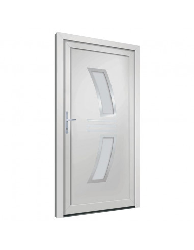 Porta Ingresso Bianca 88x200 cm in PVC