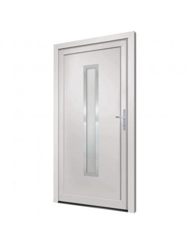 Porta Ingresso Bianca 98x200 cm in PVC