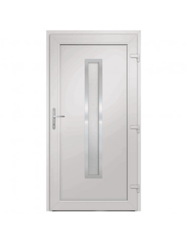 Porta Ingresso Bianca 98x200 cm in PVC