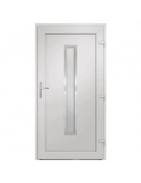 Porta Ingresso Bianca 98x200 cm in PVC