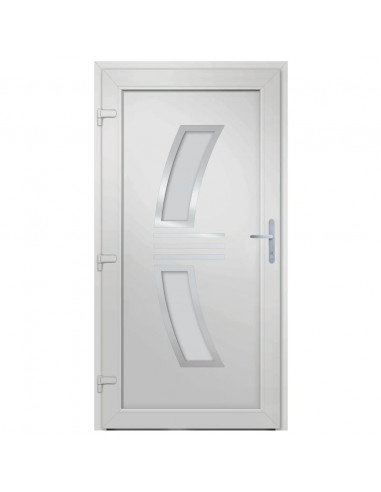 Porta Ingresso Antracite 108x208 cm in PVC