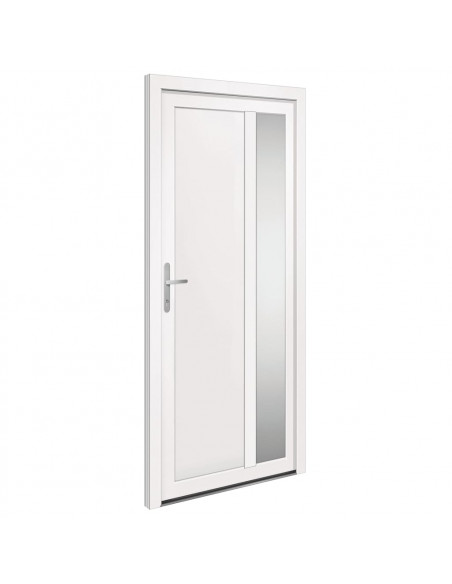 Porta Ingresso Bianca 98x208 cm in PVC
