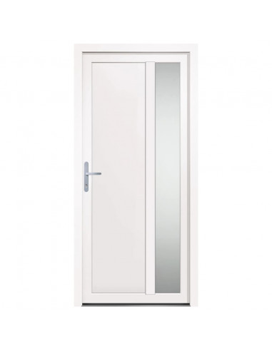 Porta Ingresso Bianca 98x208 cm in PVC