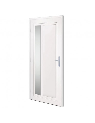 Porta Ingresso Bianca 98x208 cm in PVC