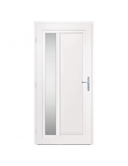 Porta Ingresso Bianca 98x208 cm in PVC