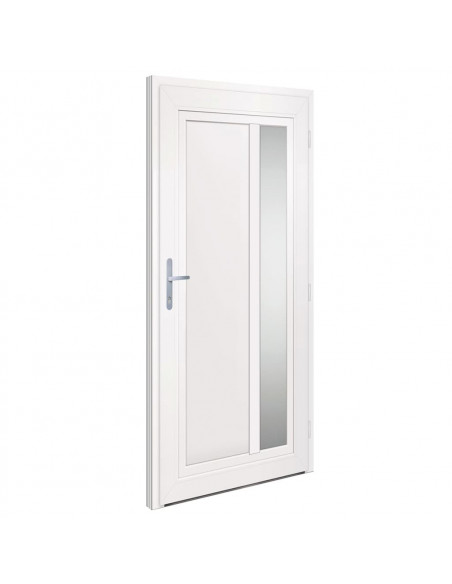 Porta Ingresso Bianca 98x200 cm in PVC