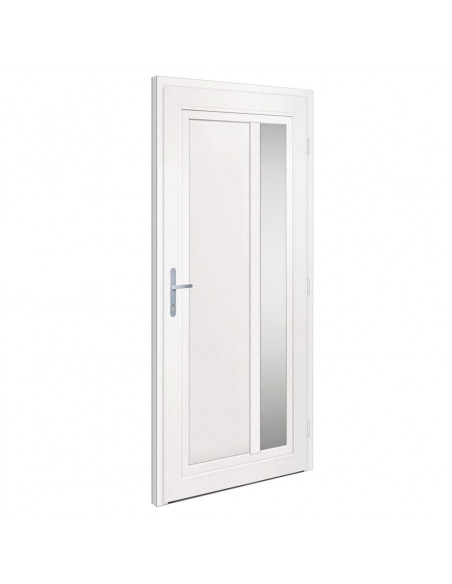 Porta Ingresso Antracite 98x208 cm in PVC