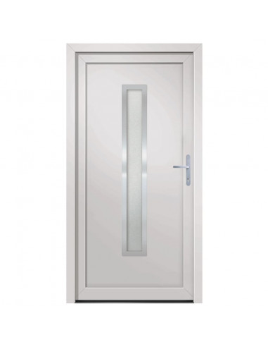 Porta Ingresso Bianca 98x190 cm in PVC