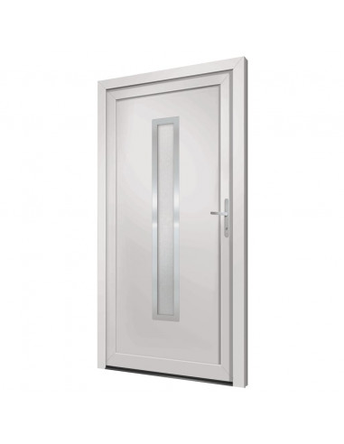 Porta Ingresso Bianca 98x190 cm in PVC
