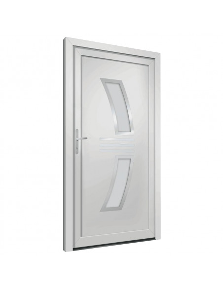 Porta Ingresso Bianca 98x200 cm in PVC