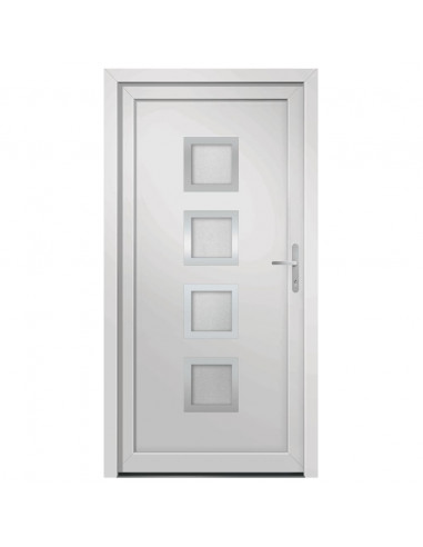 Porta Ingresso Bianca 98x208 cm in PVC