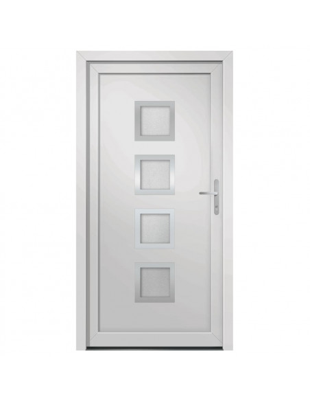 Porta Ingresso Bianca 98x208 cm in PVC