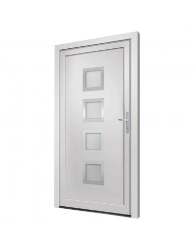Porta Ingresso Bianca 98x208 cm in PVC