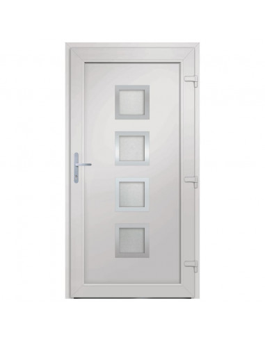 Porta Ingresso Bianca 98x208 cm in PVC
