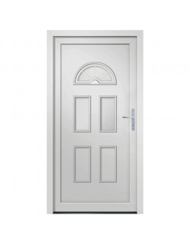 Porta Ingresso Bianca 88x200 cm in PVC