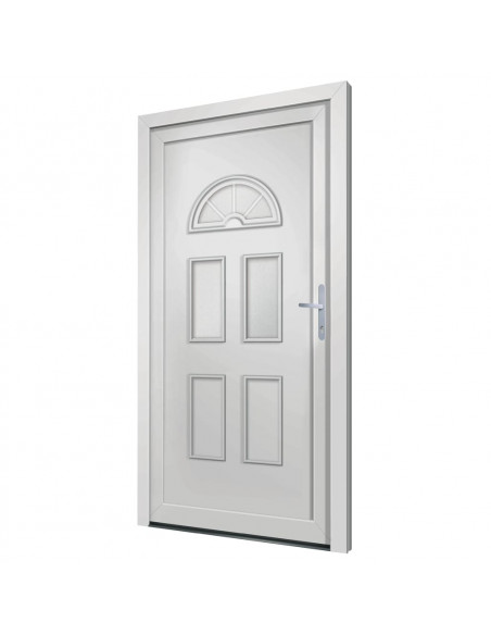 Porta Ingresso Bianca 88x200 cm in PVC