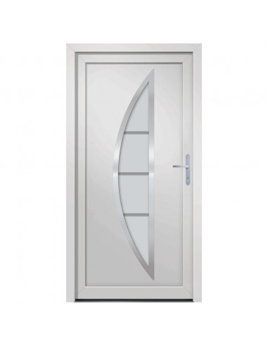 Porta Ingresso Bianca 88x200 cm in PVC