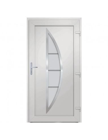 Porta Ingresso Bianca 88x200 cm in PVC