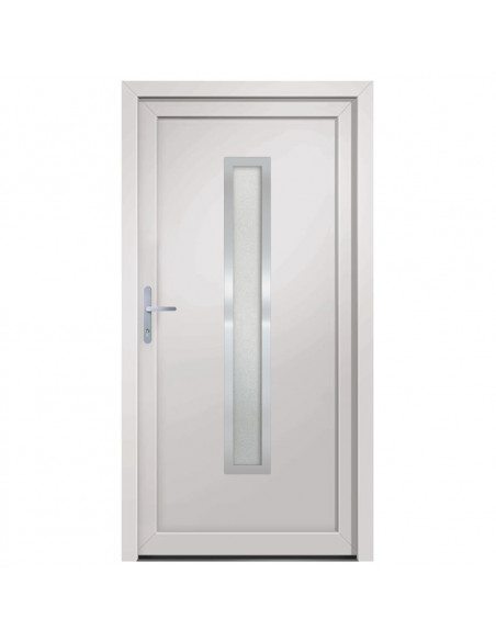 Porta Ingresso Bianca 108x208 cm in PVC