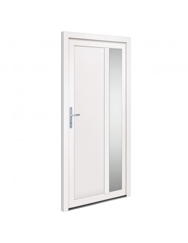 Porta Ingresso Bianca 98x200 cm in PVC